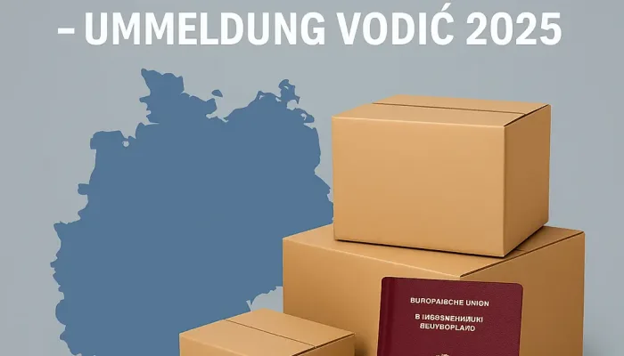 Kako promijeniti adresu u Njemačkoj