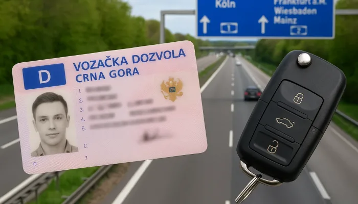 Crnogorske vozačke dozvole u Njemačkoj sve što trebate znati