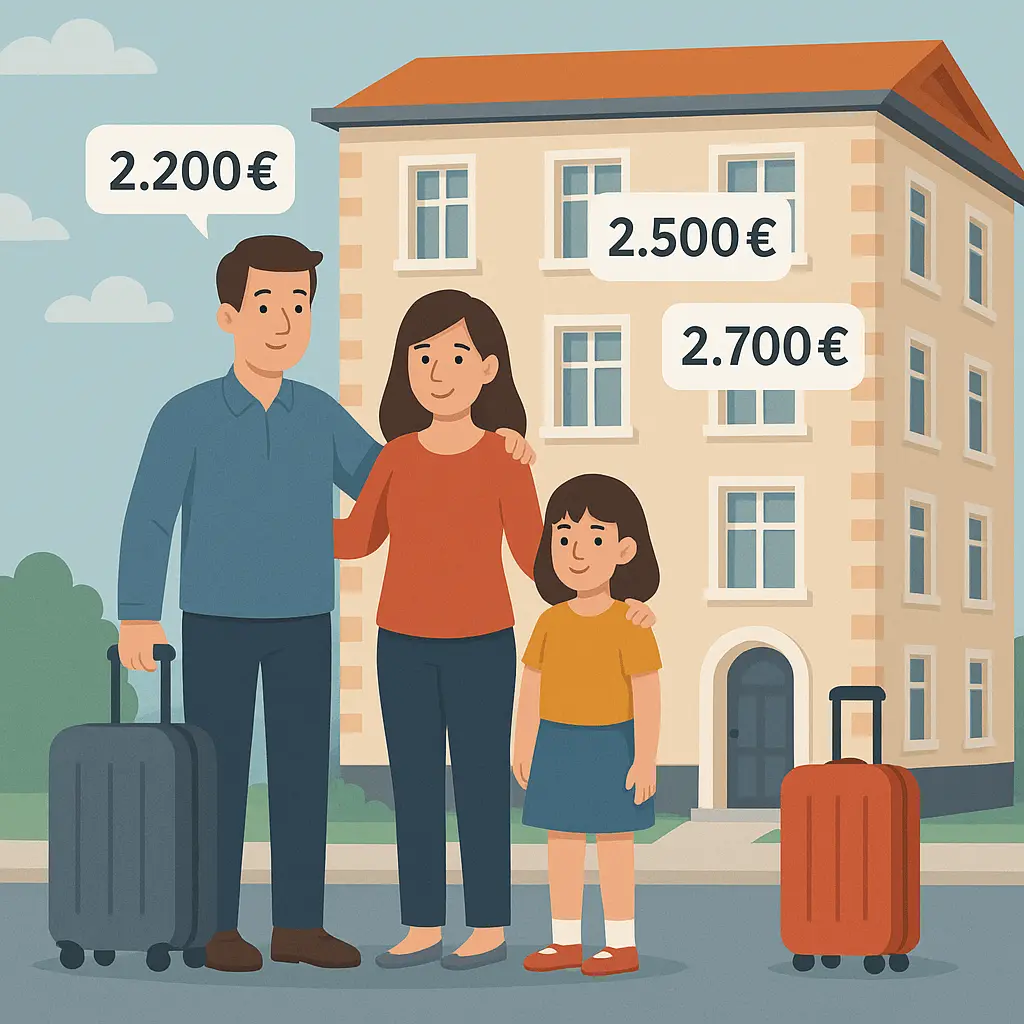 kolika je potrebna plata za spajanje porodice u Njemačkoj