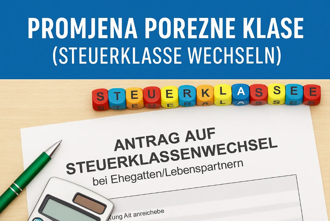 promjena porezne klase u Njemačkoj