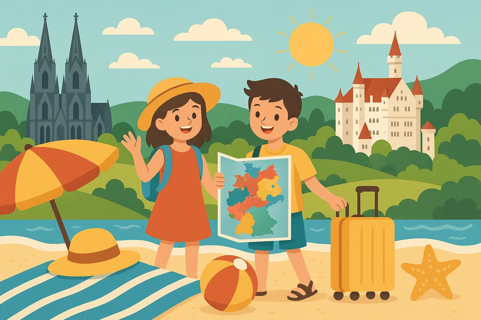 Sommerferien – Raspust u Njemačkoj